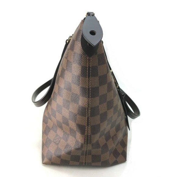 Authentic LOUIS VUITTON N41013 Damier Jena MM Tote Bag Shoulder Bag DamierCanvas - Picture 3 of 11